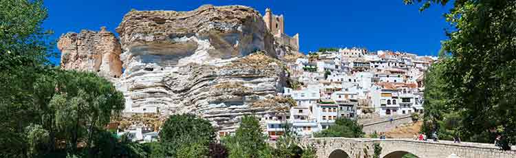 Alcalá del Júcar, desde el río