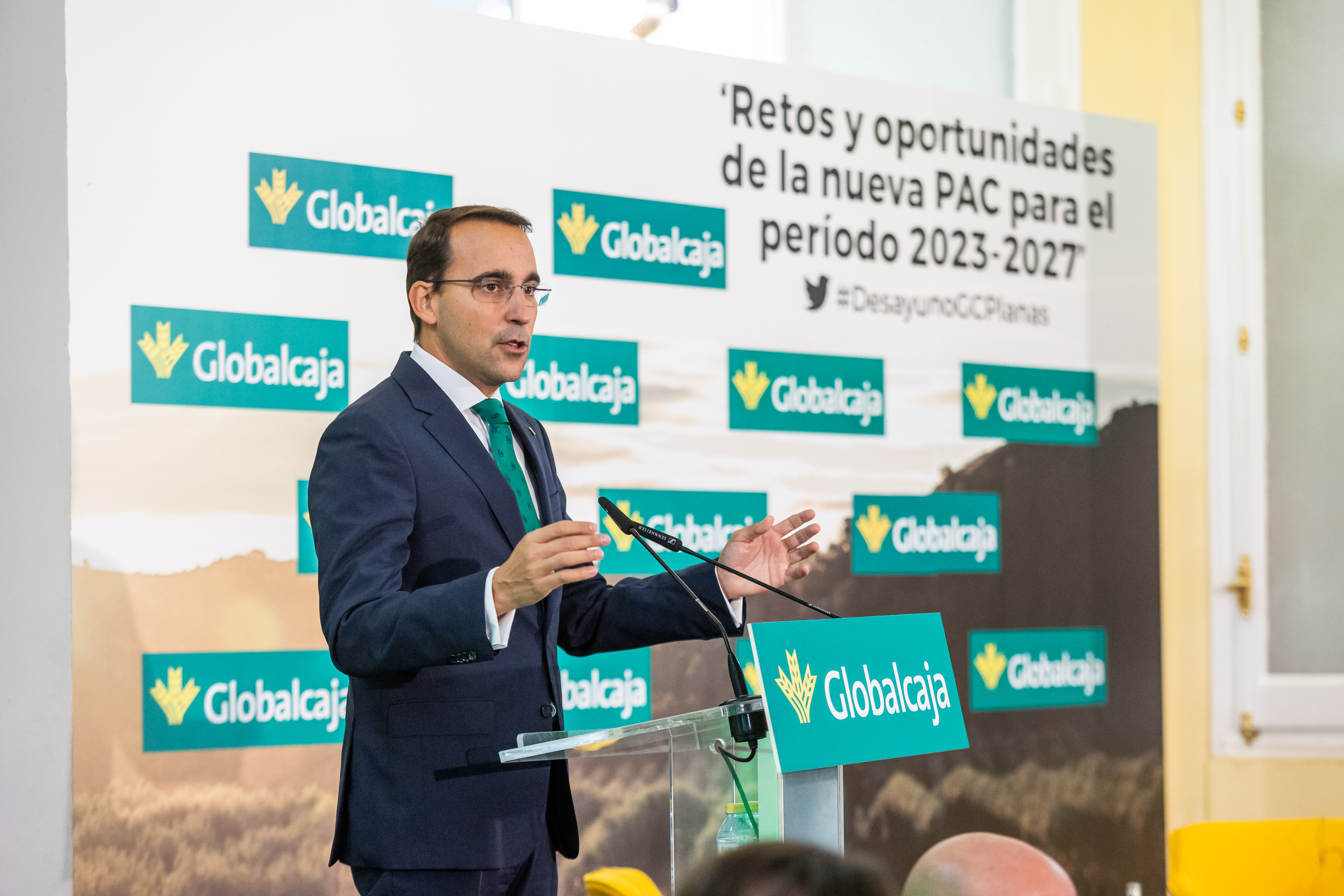 Jornada Globalcaja Ministro Agricultura