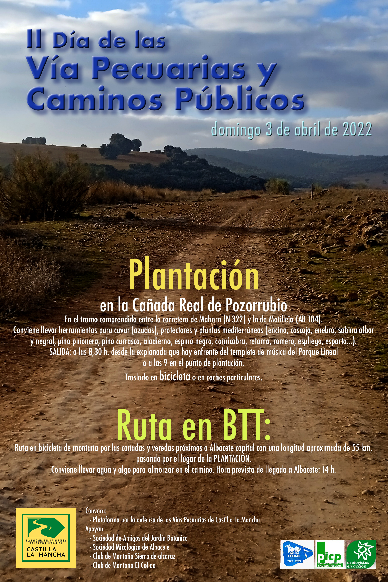 Cartel Jornada Reforestación