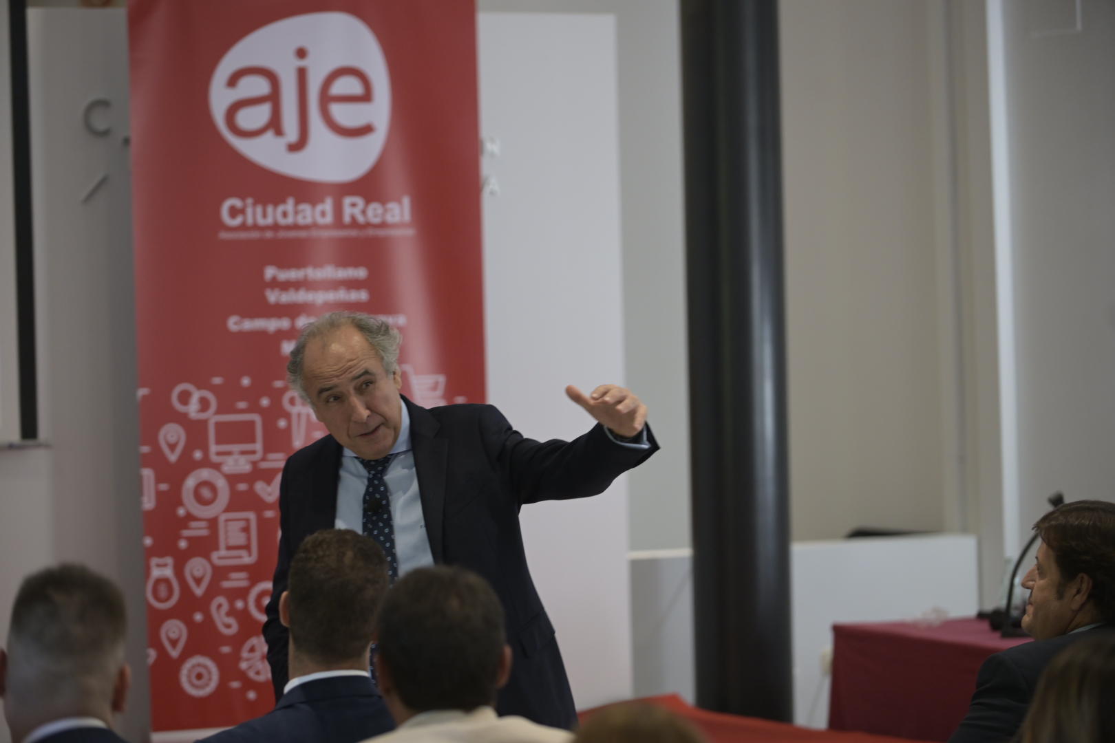 Emilio Duró, durante su conferencia.