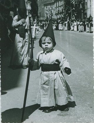 Jorge Sánchez, de niño. 